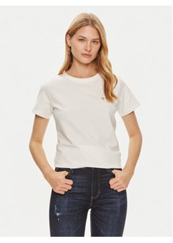 Guess T-Shirt V4YI09 J1314 Biały Regular Fit ze sklepu MODIVO w kategorii Bluzki damskie - zdjęcie 173119846