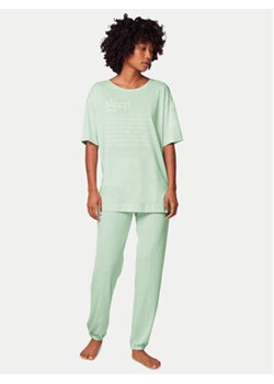 Triumph Piżama 10214839 Zielony Relaxed Fit ze sklepu MODIVO w kategorii Piżamy damskie - zdjęcie 173119985