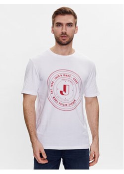 Jack&Jones T-Shirt Vibes 12233612 Biały Standard Fit ze sklepu MODIVO w kategorii T-shirty męskie - zdjęcie 173120167