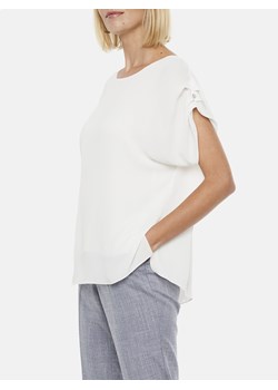 Kimonowa biała bluzka damska Potis & Verso Zoel ze sklepu Eye For Fashion w kategorii Bluzki damskie - zdjęcie 173120306