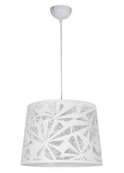 Metalowa lampa wisząca z wzorzystym abażurem - V051-Elosi ze sklepu Edinos.pl w kategorii Lampy wiszące - zdjęcie 173122038