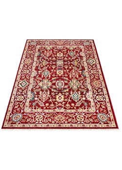 Prostokątny czerwony dywan z frędzlami - Iraz 5X ze sklepu Edinos.pl w kategorii Dywany - zdjęcie 173122149