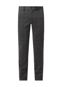Spodnie o kroju tapered fit z dodatkiem streczu model ‘Mark’ ze sklepu Peek&Cloppenburg  w kategorii Spodnie męskie - zdjęcie 173124236