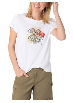 Timezone Koszulka w kolorze białym ze sklepu Limango Polska w kategorii Bluzki damskie - zdjęcie 173124315