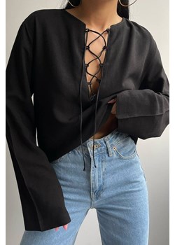 Koszula ERNOLVA BLACK ze sklepu Ivet Shop w kategorii Koszule damskie - zdjęcie 173127095