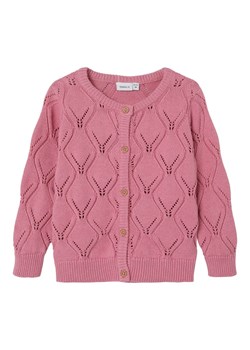name it Kardigan &quot;Polly&quot; w kolorze różowym ze sklepu Limango Polska w kategorii Swetry dziewczęce - zdjęcie 173130425