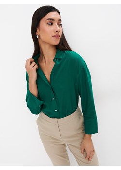 Mohito - Koszula z lnem - zielony ze sklepu Mohito w kategorii Koszule damskie - zdjęcie 173131648