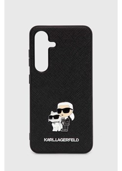 Karl Lagerfeld etui na telefon Galaxy S24 S24 S921 kolor czarny KLHCS24SPSAKCMPK ze sklepu ANSWEAR.com w kategorii Etui - zdjęcie 173132808