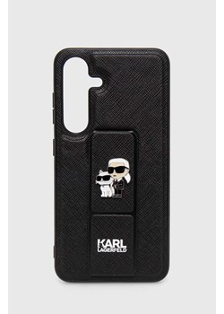 Karl Lagerfeld etui na telefon Galaxy S24 S24 S921 kolor czarny KLHCS24SGSAKCPK ze sklepu ANSWEAR.com w kategorii Etui - zdjęcie 173132818
