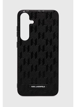 Karl Lagerfeld etui na telefon Galaxy S24+ S926 kolor czarny KLHCS24MSAKLHPK ze sklepu ANSWEAR.com w kategorii Etui - zdjęcie 173132835