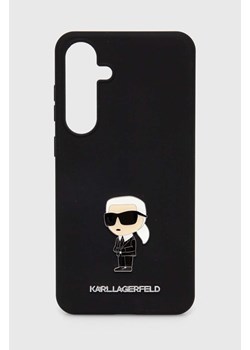 Karl Lagerfeld etui na telefon Galaxy S24+ S24+ S926 kolor czarny KLHCS24MSMHKNPK ze sklepu ANSWEAR.com w kategorii Etui - zdjęcie 173132845