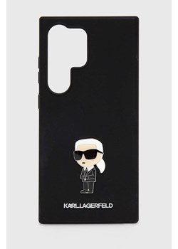 Karl Lagerfeld etui na telefon Galaxy S24 Ultra S928 kolor czarny KLHCS24LSMHKNPK ze sklepu ANSWEAR.com w kategorii Etui - zdjęcie 173132847