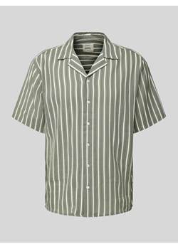 Koszula casualowa o kroju regular fit z kołnierzem z połami model ‘HOWIE’ ze sklepu Peek&Cloppenburg  w kategorii Koszule męskie - zdjęcie 173134305
