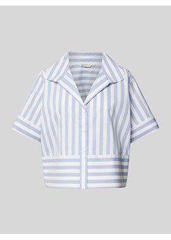 Bluzka koszulowa ze wzorem w paski ze sklepu Peek&Cloppenburg  w kategorii Koszule damskie - zdjęcie 173134398