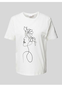 T-shirt z okrągłym dekoltem model ‘COLBA’ ze sklepu Peek&Cloppenburg  w kategorii Bluzki damskie - zdjęcie 173134409