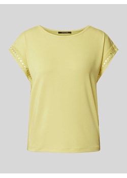 T-shirt z haftem angielskim ze sklepu Peek&Cloppenburg  w kategorii Bluzki damskie - zdjęcie 173134435