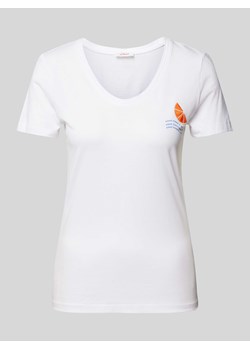 T-shirt z nadrukowanym motywem ze sklepu Peek&Cloppenburg  w kategorii Bluzki damskie - zdjęcie 173134448