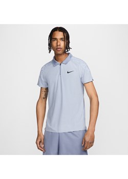 Męska koszulka polo do tenisa Dri-FIT ADV Nike Slam - Niebieski ze sklepu Nike poland w kategorii T-shirty męskie - zdjęcie 173134638