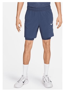Męskie spodenki tenisowe Dri-FIT NikeCourt Slam - Niebieski ze sklepu Nike poland w kategorii Spodenki męskie - zdjęcie 173134647