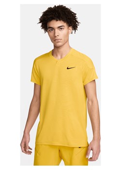 Męska koszulka do tenisa Dri-FIT NikeCourt Slam - Żółty ze sklepu Nike poland w kategorii T-shirty męskie - zdjęcie 173134649