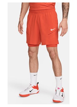 Męskie spodenki tenisowe Dri-FIT NikeCourt Slam - Pomarańczowy ze sklepu Nike poland w kategorii Spodenki męskie - zdjęcie 173134658