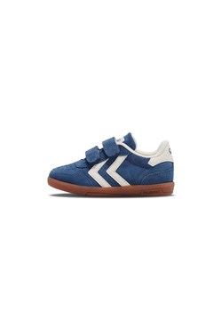 Hummel Skórzane sneakersy w kolorze niebieskim ze sklepu Limango Polska w kategorii Buty sportowe dziecięce - zdjęcie 173135677
