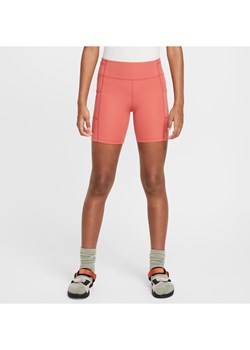 Kolarki dla dużych dzieci (dziewcząt) z kieszeniami Nike ACG Repel One - Czerwony ze sklepu Nike poland w kategorii Spodenki dziewczęce - zdjęcie 173136137