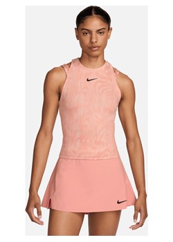 Damska koszulka tenisowa bez rękawów Dri-FIT NikeCourt Slam - Różowy ze sklepu Nike poland w kategorii Bluzki damskie - zdjęcie 173136138