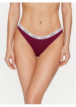 Calvin Klein Underwear Komplet 3 par stringów 000QD5209E Kolorowy ze sklepu MODIVO w kategorii Majtki damskie - zdjęcie 173138528