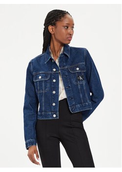 Calvin Klein Jeans Kurtka jeansowa 90's J20J223670 Granatowy Regular Fit ze sklepu MODIVO w kategorii Kurtki damskie - zdjęcie 173138536