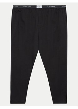 Calvin Klein Underwear Spodnie dresowe 000QS6960E Czarny Regular Fit ze sklepu MODIVO w kategorii Spodnie damskie - zdjęcie 173138709