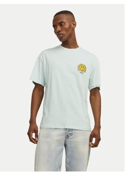 Jack&Jones T-Shirt Jorfrutti 12256926 Niebieski Wide Fit ze sklepu MODIVO w kategorii T-shirty męskie - zdjęcie 173138816