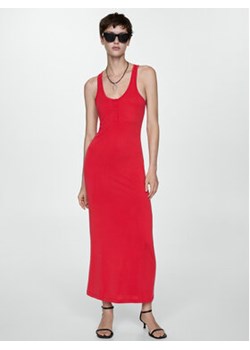 Mango Sukienka letnia Peti 67068652 Czerwony Slim Fit ze sklepu MODIVO w kategorii Sukienki - zdjęcie 173138819