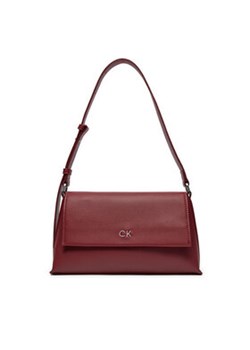 Calvin Klein Torebka Ck Daily Shoulder Bag Pebble K60K612139 Czerwony ze sklepu MODIVO w kategorii Listonoszki - zdjęcie 173138825