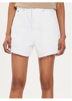 Pepe Jeans Szorty jeansowe A-Line Short Uhw PL801112TC1 Biały Slim Fit ze sklepu MODIVO w kategorii Szorty - zdjęcie 173138917