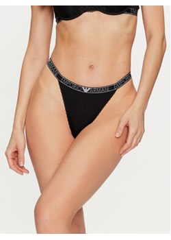 Emporio Armani Underwear Stringi 164282 4R221 00020 Czarny ze sklepu MODIVO w kategorii Majtki damskie - zdjęcie 173138959