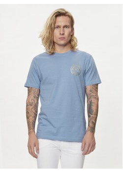 Versace Jeans Couture T-Shirt 76GAHT02 Niebieski Regular Fit ze sklepu MODIVO w kategorii T-shirty męskie - zdjęcie 173138985