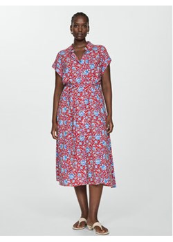 Mango Sukienka koszulowa Apple 67028644 Kolorowy Regular Fit ze sklepu MODIVO w kategorii Sukienki - zdjęcie 173139077