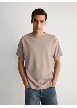 Reserved - T-shirt comfort fit - beżowy ze sklepu Reserved w kategorii T-shirty męskie - zdjęcie 173139999