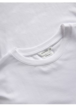 Reserved - T-shirt regular z włóknem bambusowym - biały ze sklepu Reserved w kategorii T-shirty męskie - zdjęcie 173140095