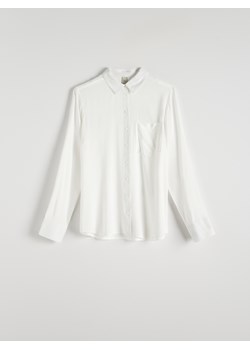 Reserved - Koszula w paski - złamana biel ze sklepu Reserved w kategorii Koszule damskie - zdjęcie 173140108