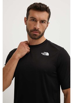 The North Face t-shirt sportowy Shadow kolor czarny gładki NF0A87TUJK31 ze sklepu ANSWEAR.com w kategorii T-shirty męskie - zdjęcie 173140918
