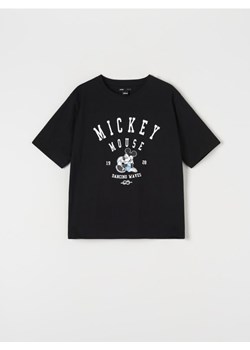 Sinsay - Koszulka Myszka Miki - czarny ze sklepu Sinsay w kategorii Bluzki damskie - zdjęcie 173141568