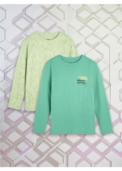 Sinsay - Koszulki 2 pack - zielony ze sklepu Sinsay w kategorii T-shirty chłopięce - zdjęcie 173141578