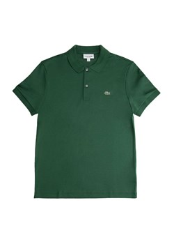 Koszulka Lacoste Cotton Shirt Regular Fit DH2050-132 - zielona ze sklepu streetstyle24.pl w kategorii T-shirty męskie - zdjęcie 173141645
