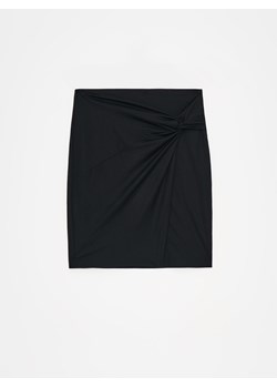 Mohito - Spódnica mini z węzłem - czarny ze sklepu Mohito w kategorii Spódnice - zdjęcie 173142028