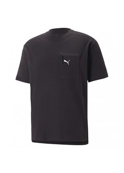Męski t-shirt basic Puma Open Road - czarny ze sklepu Sportstylestory.com w kategorii T-shirty męskie - zdjęcie 173257309