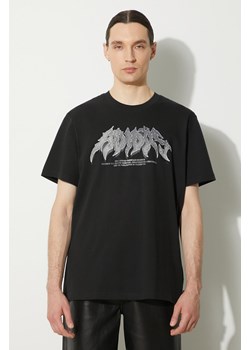 adidas Originals t-shirt bawełniany męski kolor czarny z nadrukiem IS0204 ze sklepu PRM w kategorii T-shirty męskie - zdjęcie 173258176