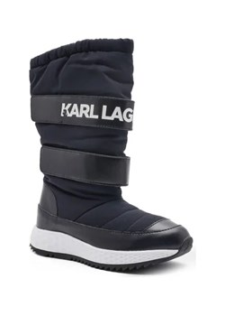 Karl Lagerfeld Kids Ocieplane śniegowce ze sklepu Gomez Fashion Store w kategorii Buty zimowe dziecięce - zdjęcie 173260177