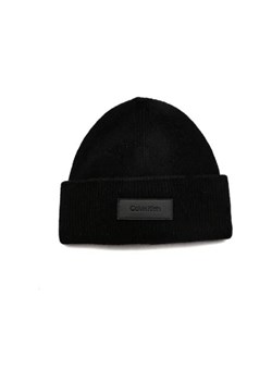Calvin Klein Wełniana czapka BADGE DOCKER ze sklepu Gomez Fashion Store w kategorii Czapki zimowe męskie - zdjęcie 173264957